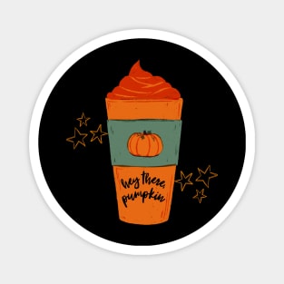 pumkin coffee Magnet